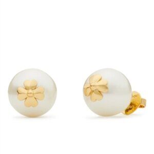 Kate Spade New York Pearl on Pearl flower stud earrings